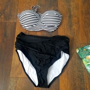 High waist bikini